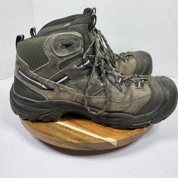KEEN Utility Work Boots Mens 10 Brown Waterproof Composite Toe American Built main image 5
